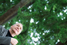 Prof. Douw Steyn says his research is driven by an interest in the polluted atmosphere - photo by Darin Dueck