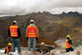 Antamina, in Peru, is the largest open-pit copper-zinc mine in the world - photo courtesy of Danny Bay