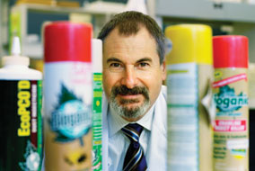 Murray Isman has helped develop a natural pesticide effective both in homes and in the field - photo by Martin Dee