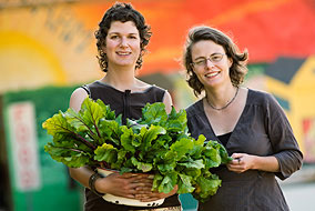 Keltie Craig and Margot Parkes are launching a new collaborative pan-Canadian designed course in ecohealth at UBC - photo by Martin Dee