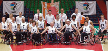Canadian Paralymic Basketball Team - Photo courtesy of Canadian Wheelchair Basketball Association