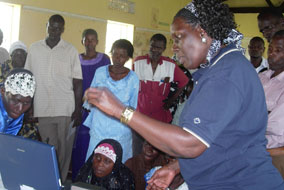 Ugandan Students Advance Digital Literacy - photo by Martin Dee